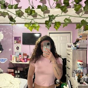 Bella Canvas Light Pink Baby Tee